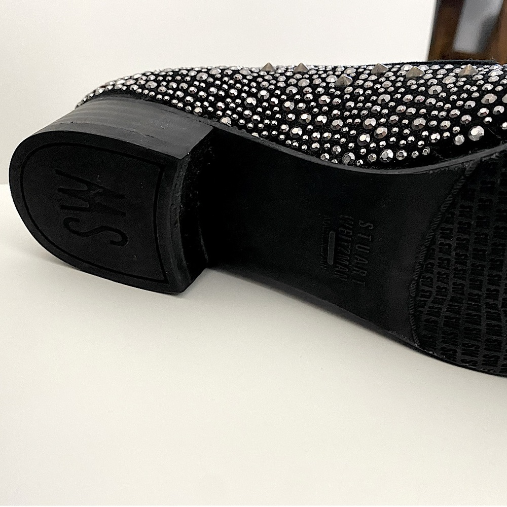 ✨HP✨ STUART WEITZMAN studded Slipbead Smoking Slipper - Picture 7 of 9